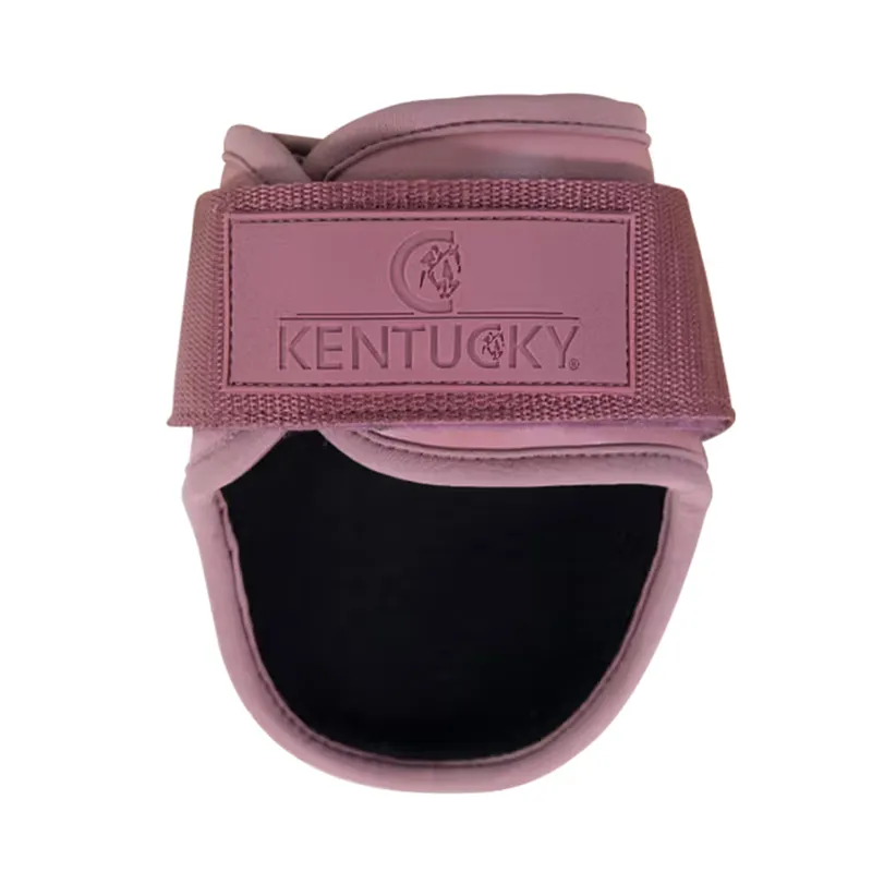 Kentucky Young Horse Vented Fetlock Boots - Old Rose-2