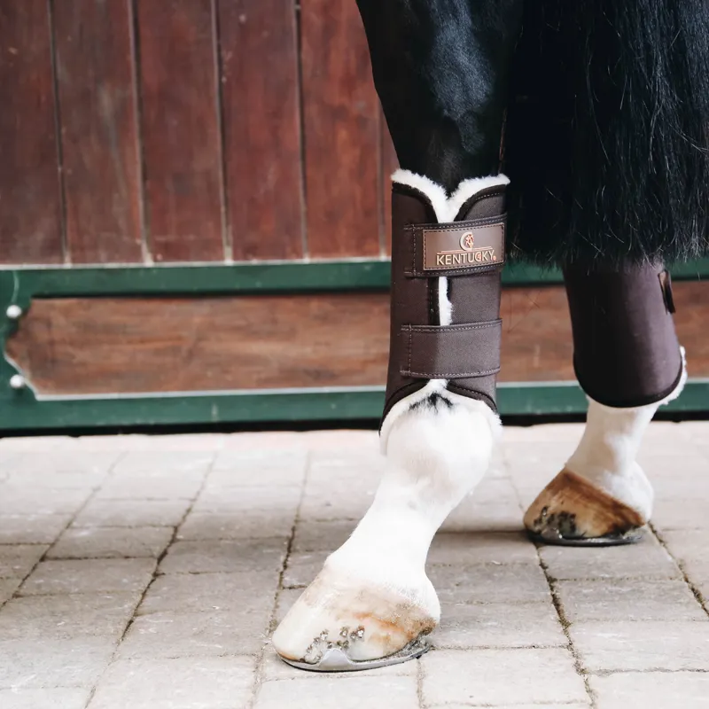 Kentucky Solimbra Brushing Boots - Brown-3