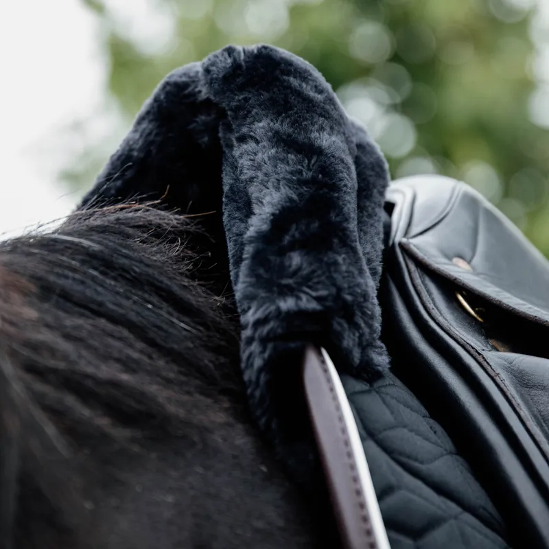 Kentucky Skin Friendly Star Quilting Dressage Saddlecloth - Black-4