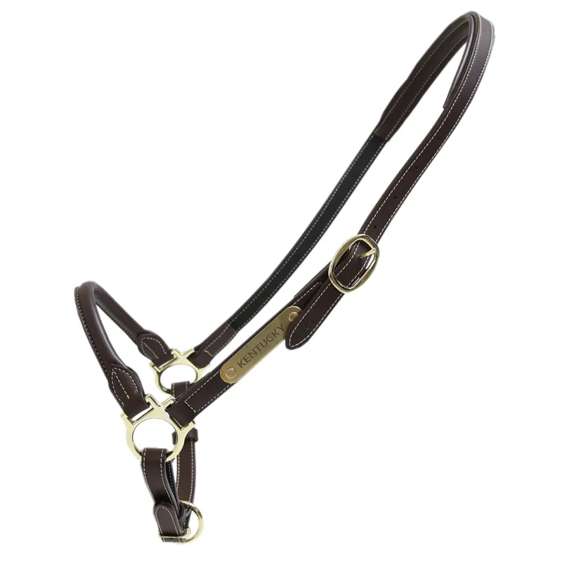 Kentucky Grooming Headcollar - Brown-2