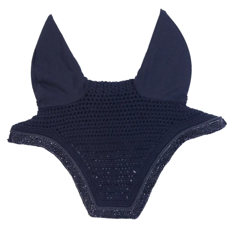 Kentucky Wellington Glitter Stone Soundless Fly Veil - Dark Navy