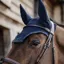 Kentucky Wellington Glitter Stone Soundless Fly Veil - Dark Navy