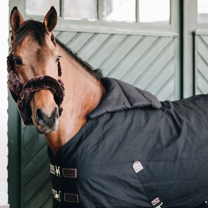 Kentucky Summer Rug Bib - Black-1
