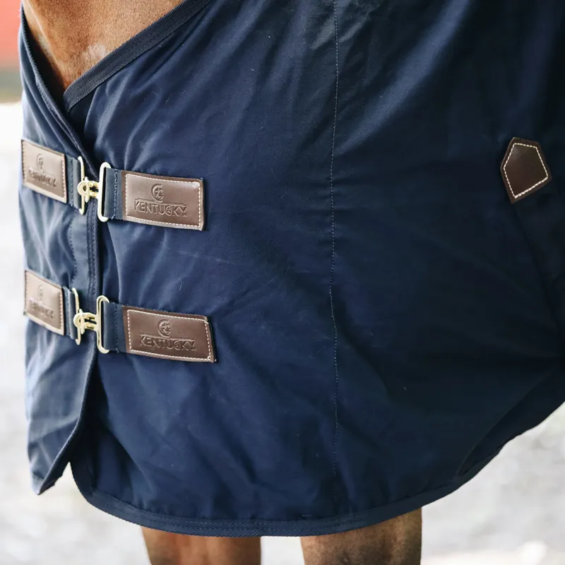 Kentucky Cotton Sheet Standard Neck Rug - Navy-2