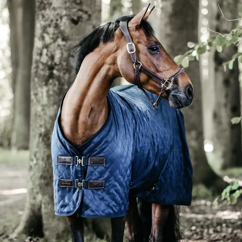 Kentucky 0g Standard Neck Stable Rug - Navy