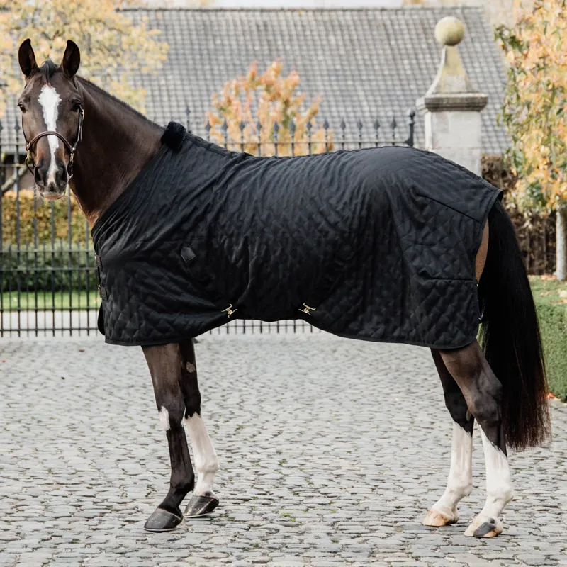 Kentucky 0g Standard Neck Stable Rug - Black