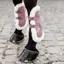 Kentucky Bamboo Shield Vegan Sheepskin Tendon Boots - Old Rose