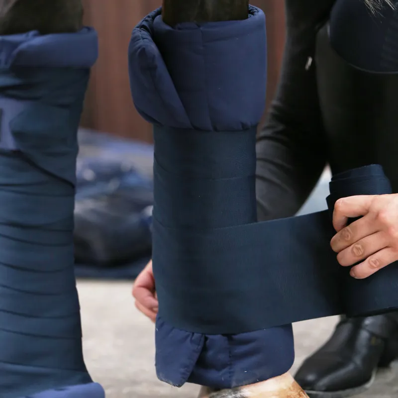 Kentucky Quilted Bandage Pads - Navy-1