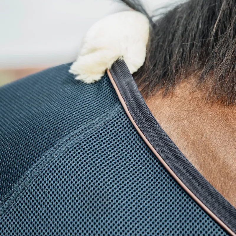 Kentucky Mesh-Combo Cooler Rug - Navy-3