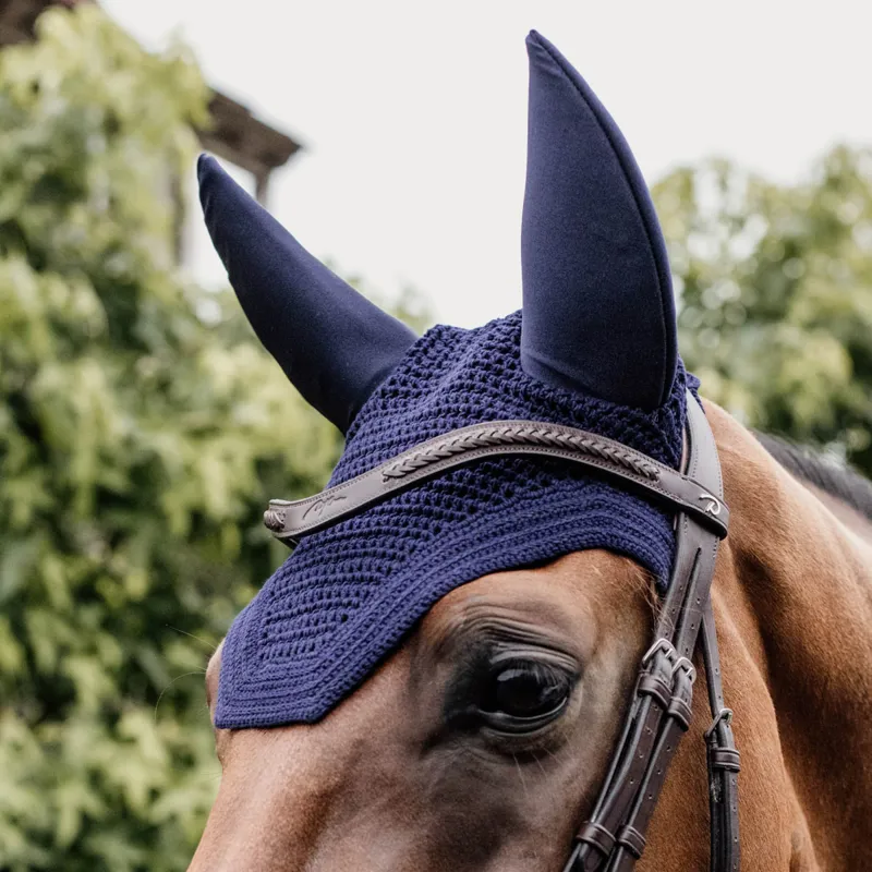 Kentucky Wellington Soundless Fly Veil - Dark Navy-1