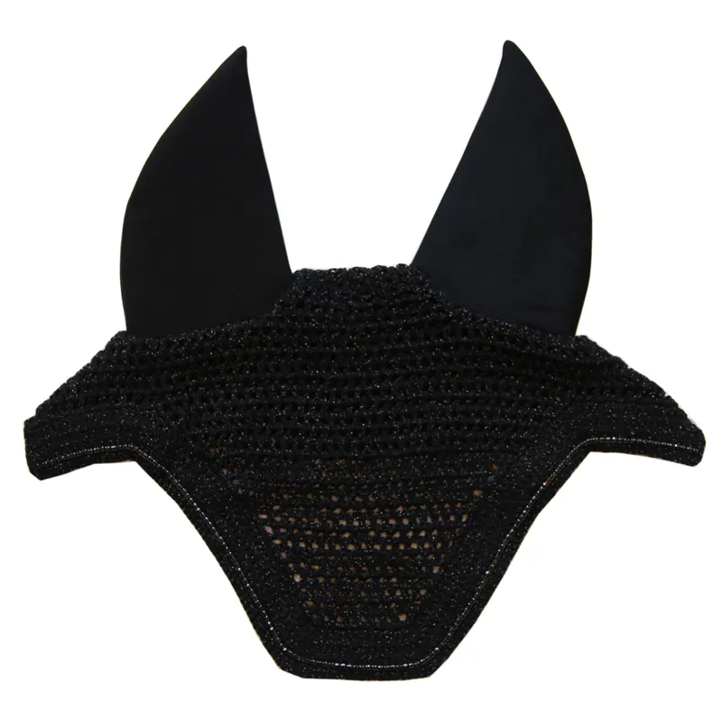 Kentucky Wellington Sparkling Soundless Fly Veil - Black-2