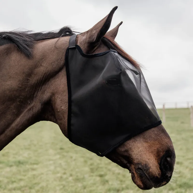 Kentucky Classic Fly Mask - Black-1