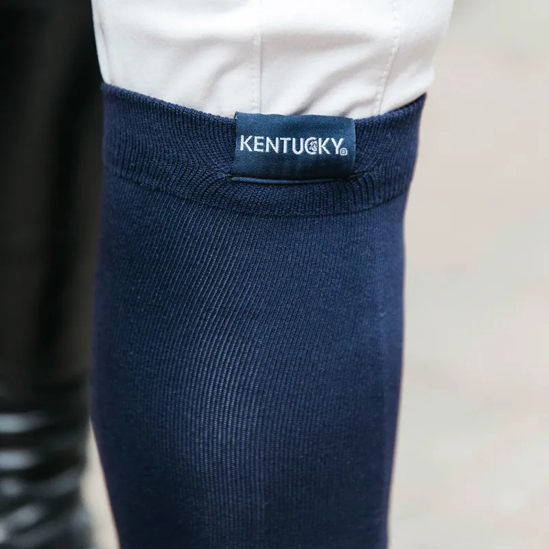 Kentucky Achillies Gel Unisex Tall Riding Socks - Navy-3