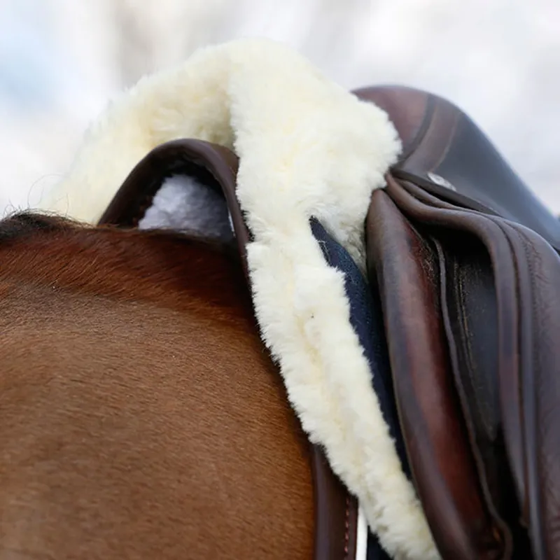 Kentucky Sheepskin Absorb Half Pad - Navy-1