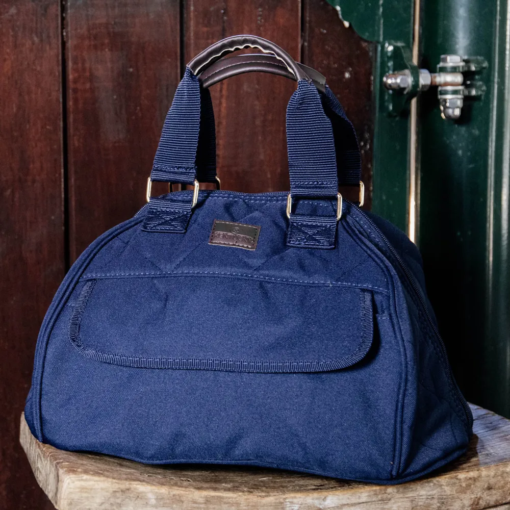 Kentucky Riding Hat Bag - Navy
