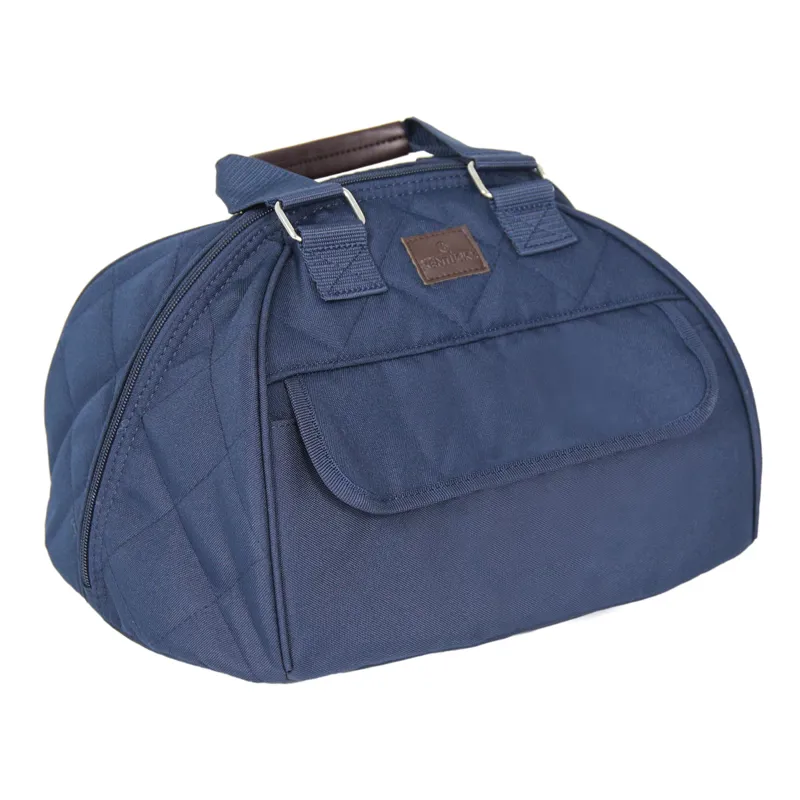Kentucky Riding Hat Bag - Navy-1