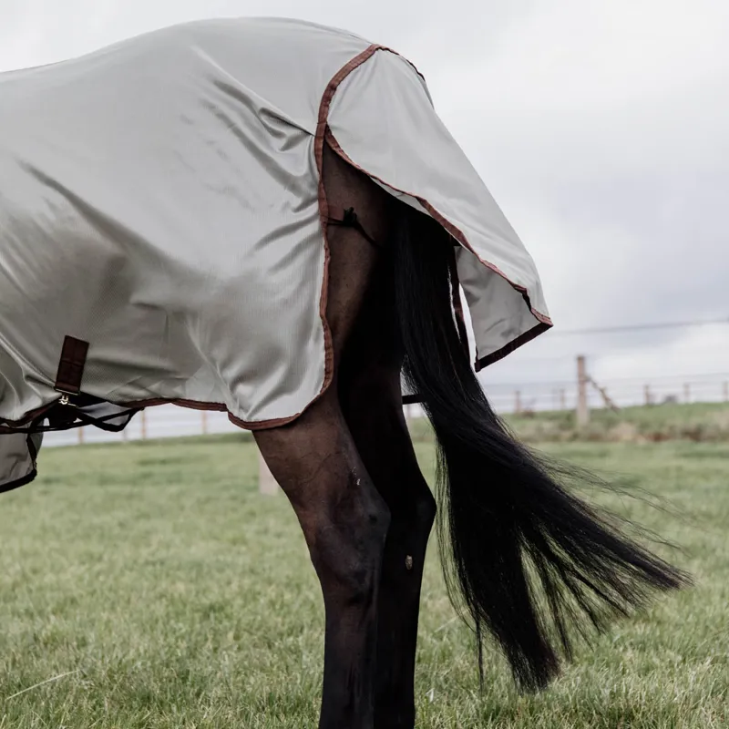 Kentucky Classic Mesh Fly Rug - Silver-9