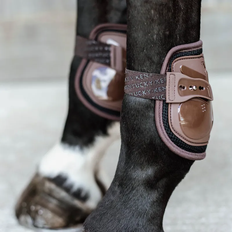 Kentucky Moonboots Air Fetlock Boots - Brown-7