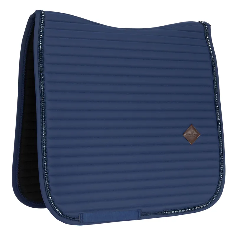 Kentucky Pearls Dressage Saddlecloth - Navy