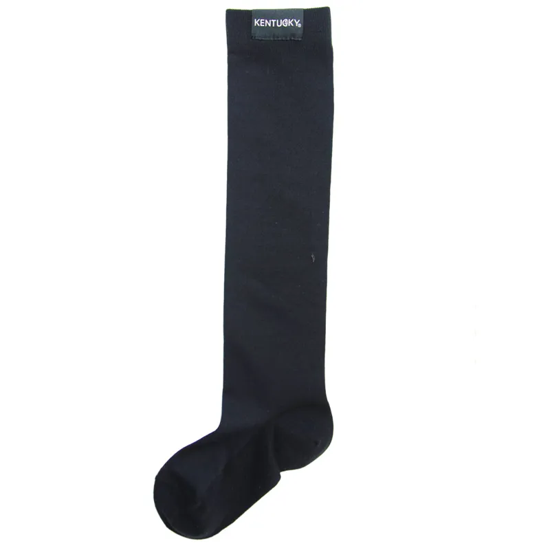 Kentucky Unisex Tall Riding Socks - Black-1