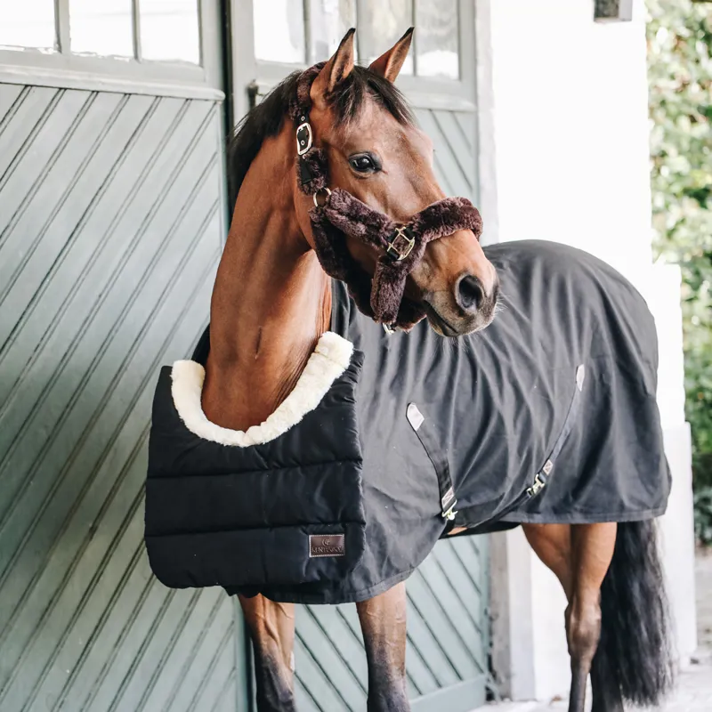Kentucky Winter Rug Bib - Black-2