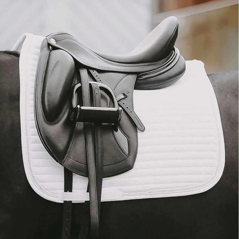 Kentucky Pearls Dressage Saddlecloth - White