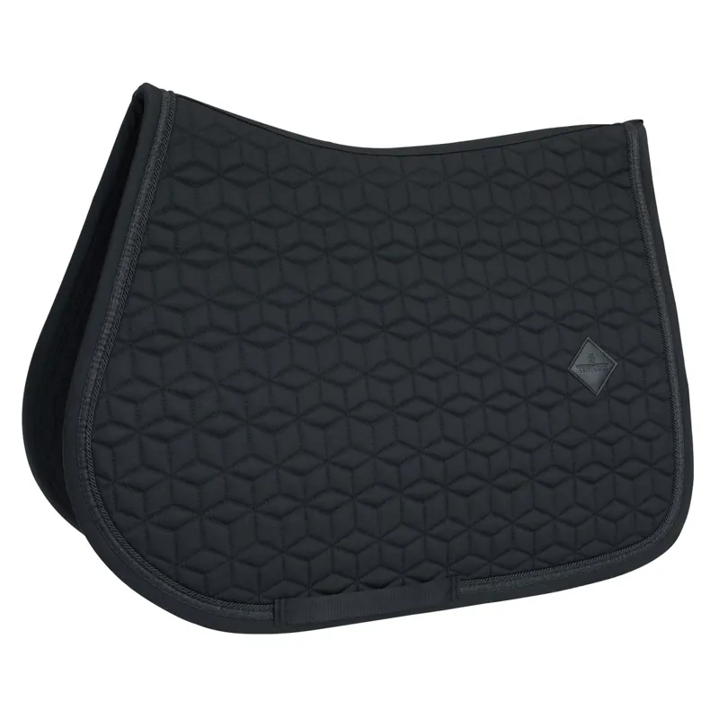 Kentucky Glitter Rope Jump Saddlecloth - Black-2