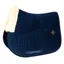 Kentucky Skin Friendly Velvet Jumping Saddlecloth - Navy