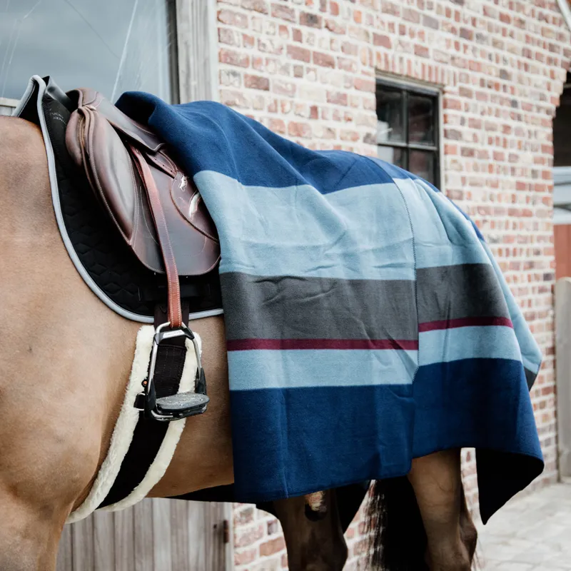 Kentucky Elasticated Sheepskin Girth - Brown-2