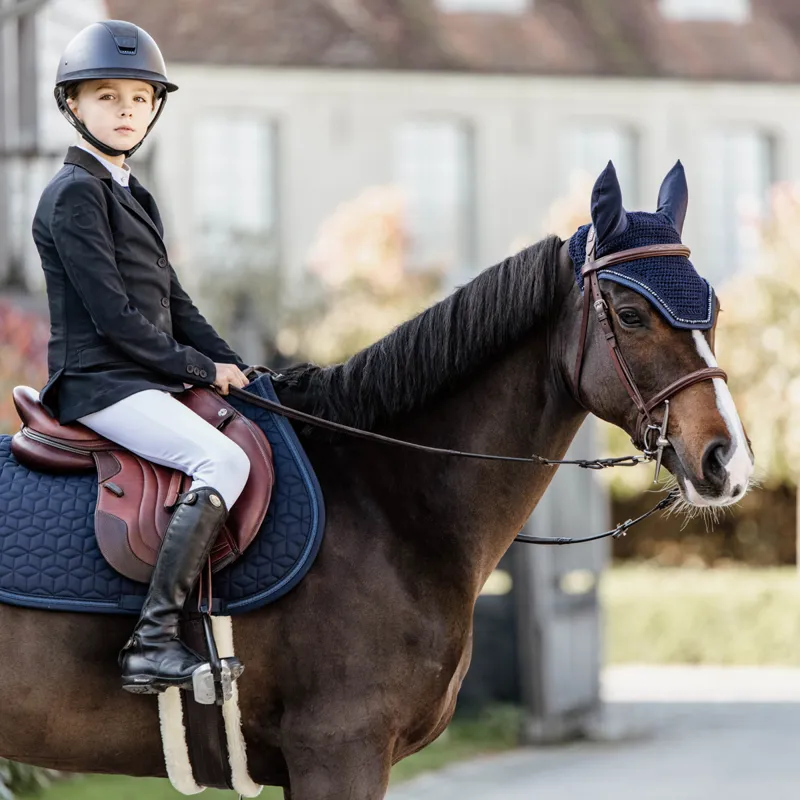 Kentucky Elasticated Sheepskin Girth - Brown-3