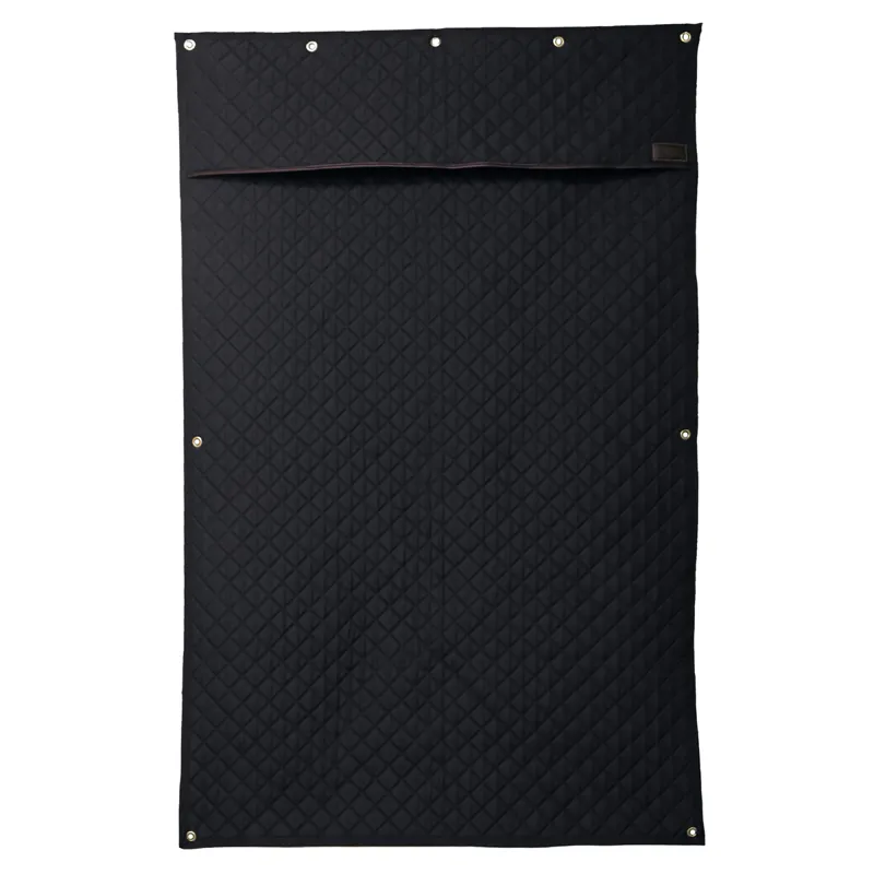 Kentucky Stable Drape Curtain - Black-1