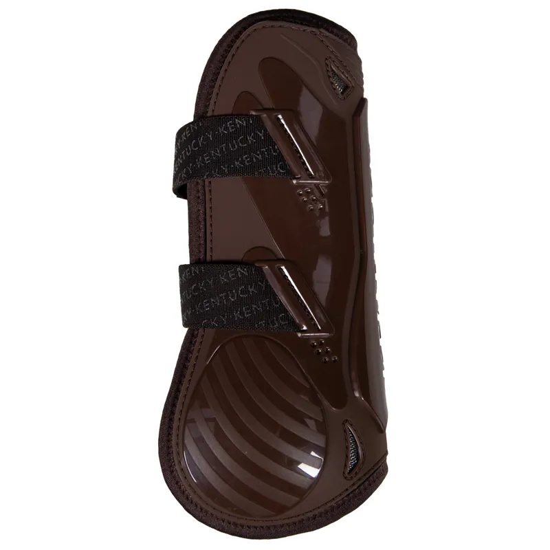 Kentucky Velcro Tendon Boots - Brown-2