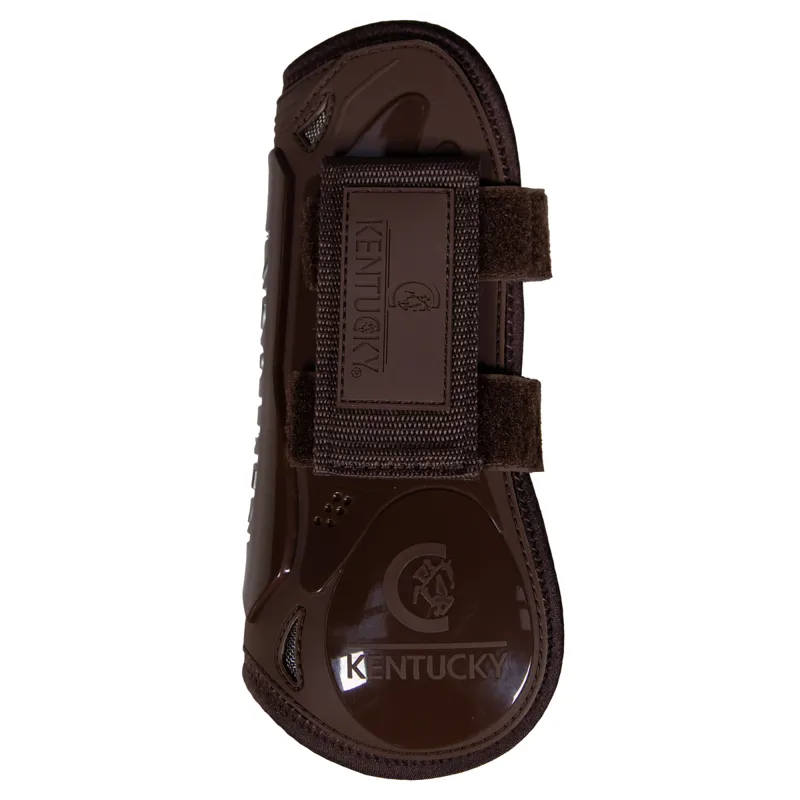 Kentucky Velcro Tendon Boots - Brown-1