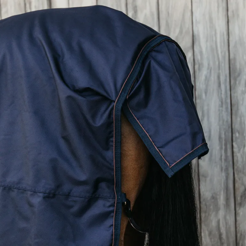 Kentucky All Weather Waterproof Pro 160g Turnout Rug - Navy-1
