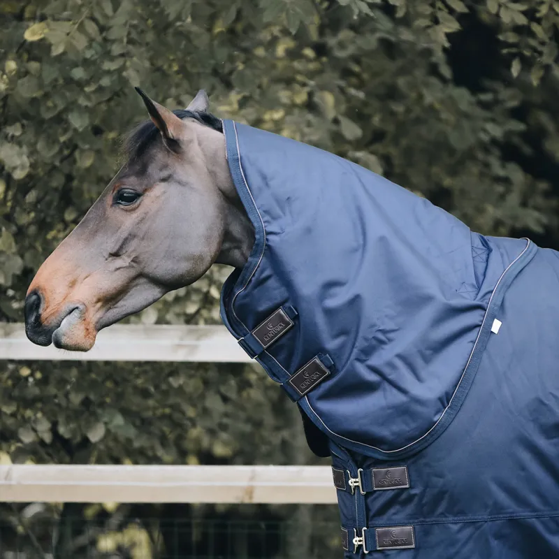Kentucky All Weather Waterproof Pro 150g Turnout Neck Cover - Navy