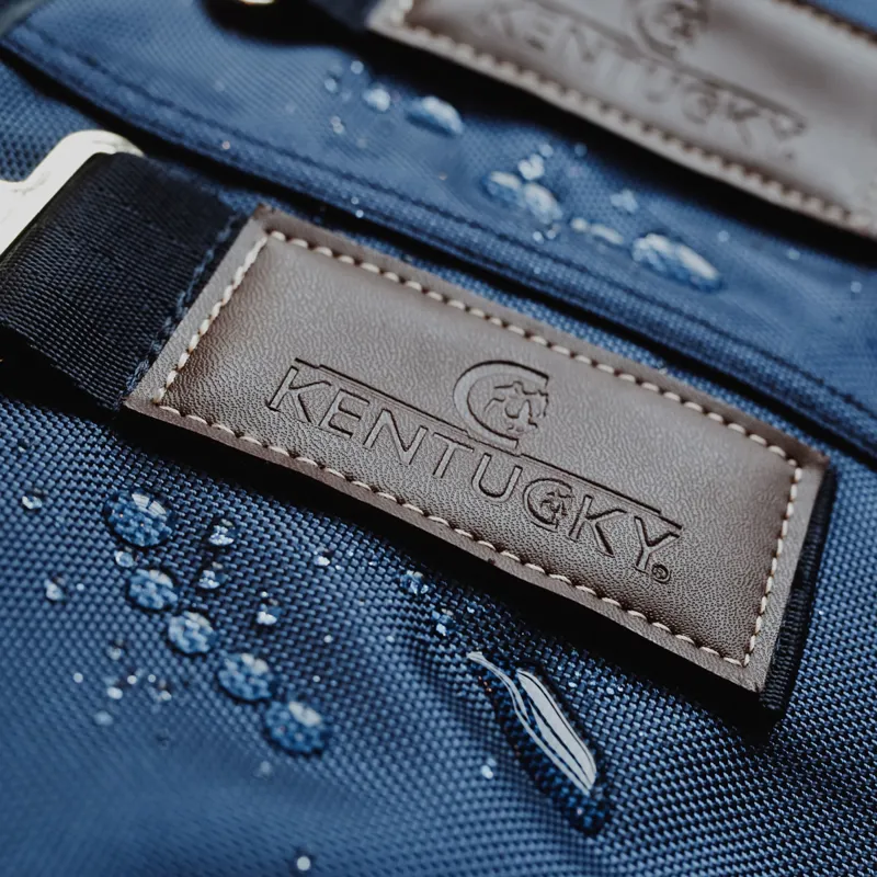 Kentucky All Weather Waterproof Pro 150g Turnout Neck Cover - Navy-2