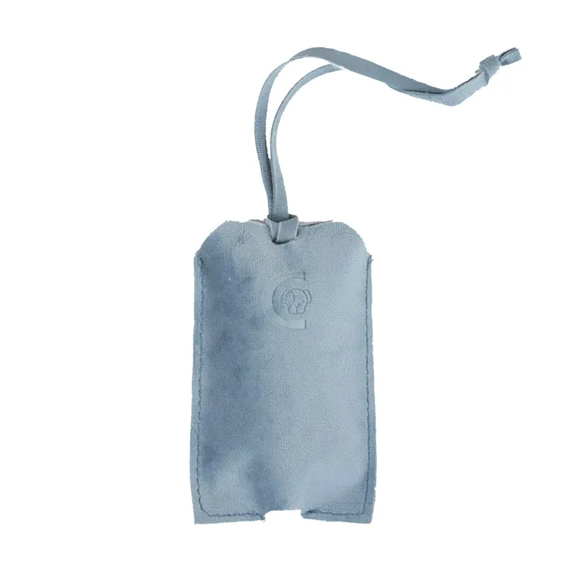 Kentucky Velvet Dog Pocket Poop Bag Holder - Light Blue-2