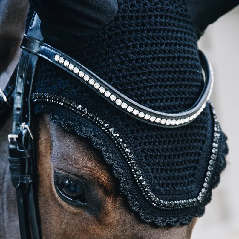 Kentucky Wellington Stone/Pearl Soundless Fly Veil - Black-1