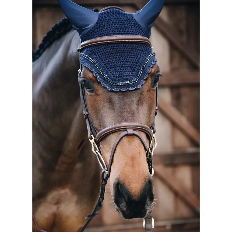 Kentucky Wellington Stone/Pearl Soundless Fly Veil - Navy-4