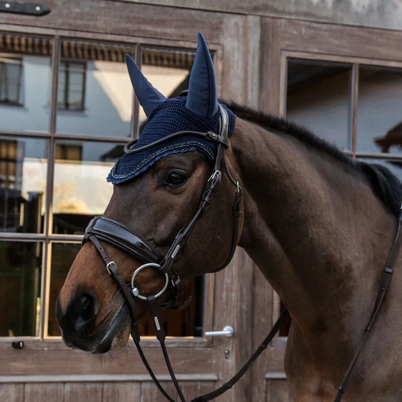 Kentucky Wellington Stone/Pearl Soundless Fly Veil - Navy-5