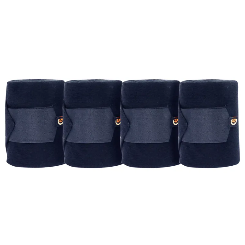 Kentucky Wool Travel Bandages - Navy