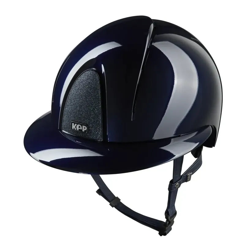 KEP Smart Nova Polo Metal Polish/Star Riding Hat - Blue