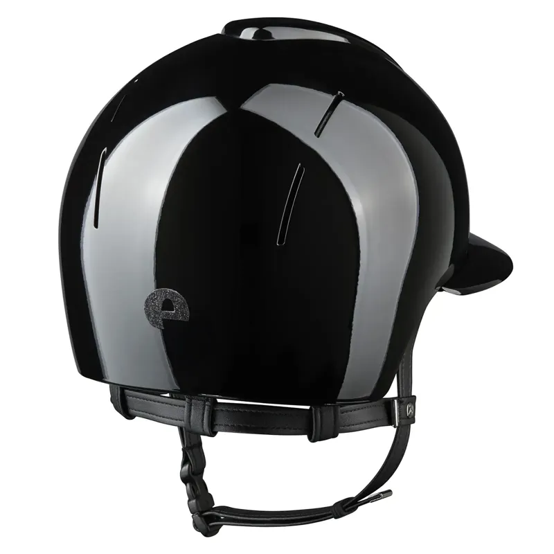 KEP Smart Nova Polo Metal Polish/Star Riding Hat - Black-1