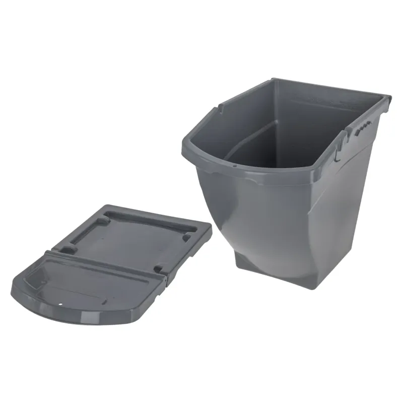 Kerbl Stackable 60L Feed Storage Box - Grey-3