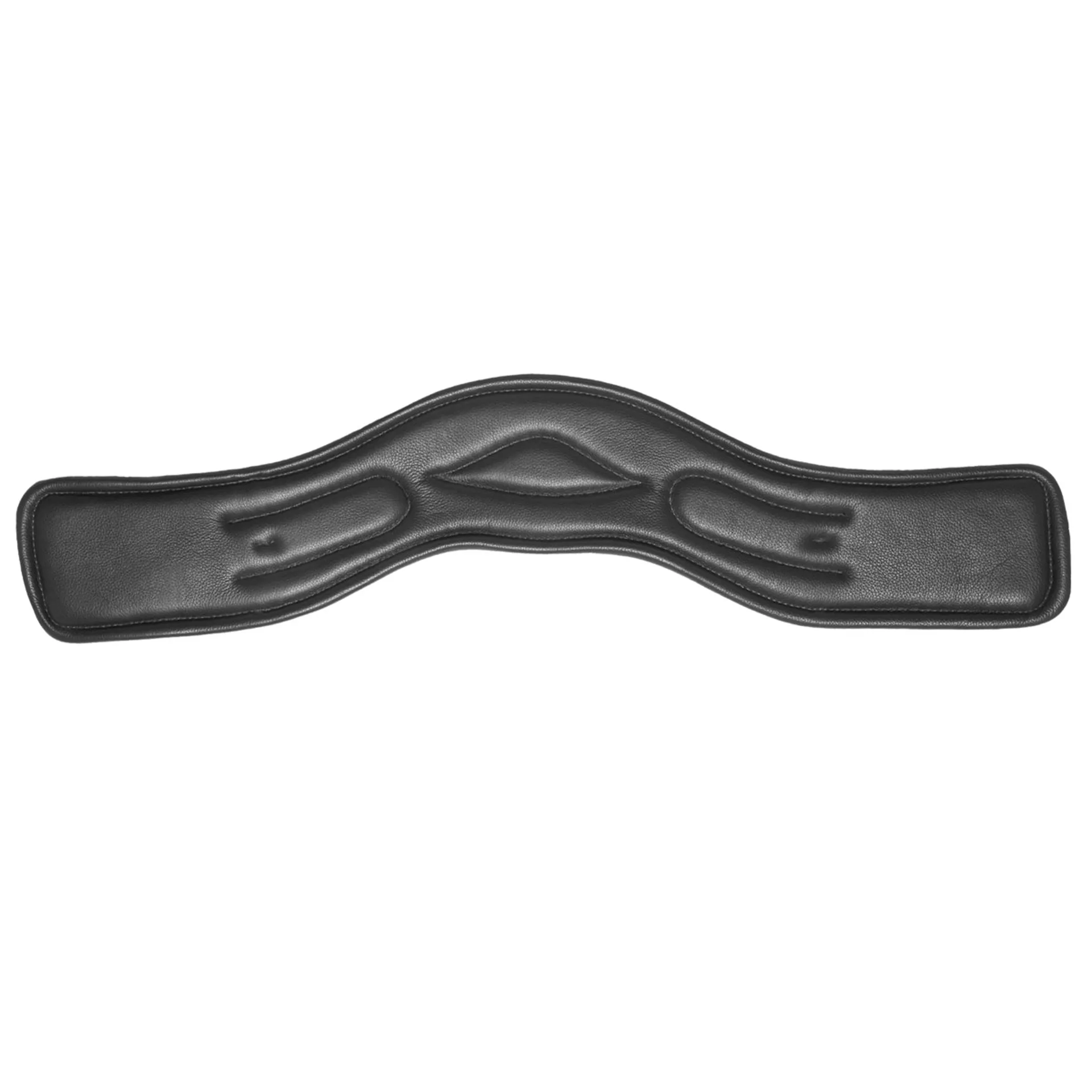 Kieffer Ultrasoft Leather Short Dressage Girth - Black
