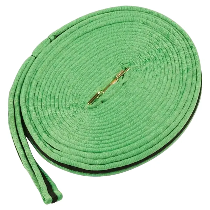 Kincade Brights Two Tone Padded Lunge Line - Lime/Black