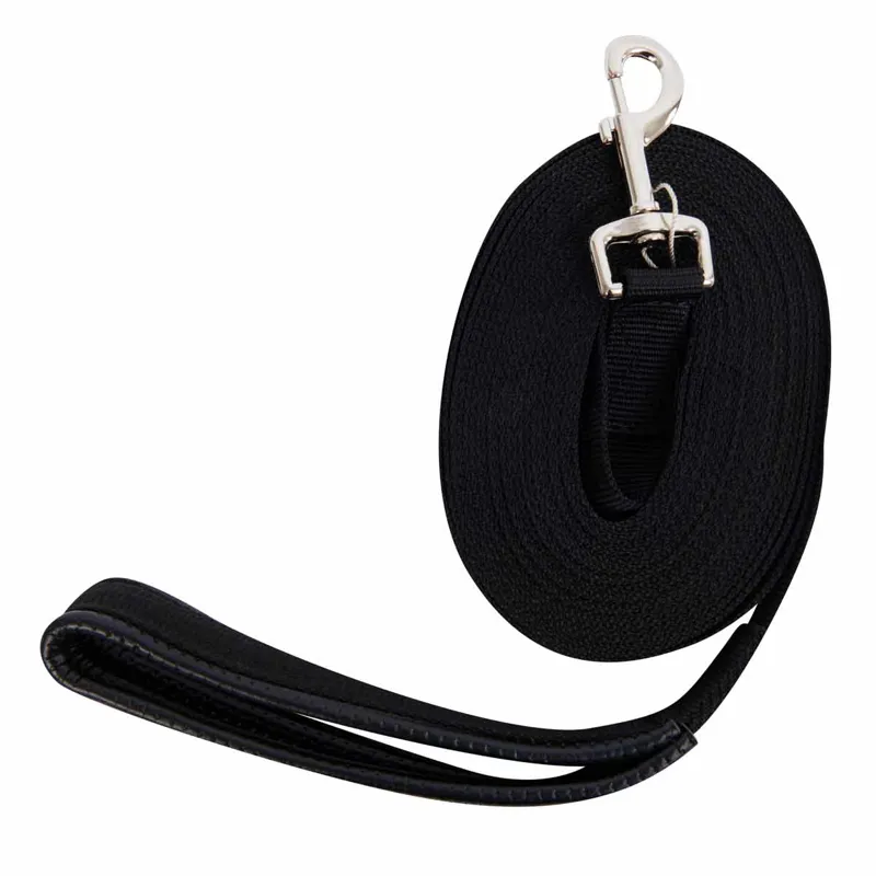Kincade Equigrip Lunge Line  - Black