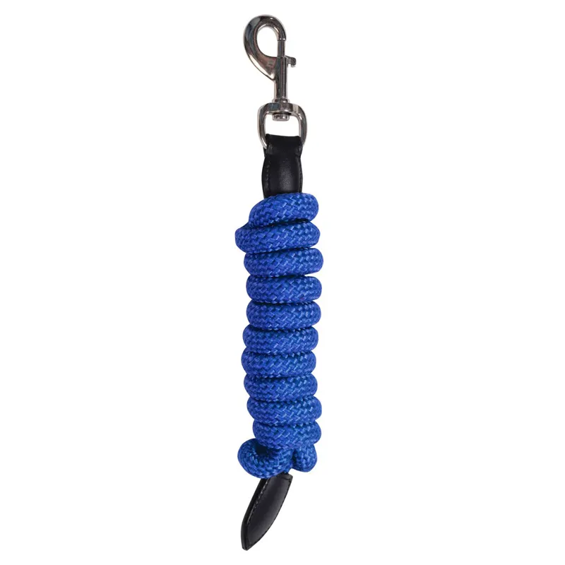 Kincade Leather Rope Lead Rope - Blue