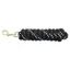 KM Elite Cotton Double Braid Lead Rope - 7ft - Black/White