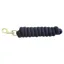 KM Elite Cotton Double Braid Lead Rope 7ft - Plain Navy
